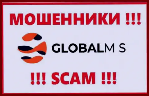 Логотип МОШЕННИКА Global M S