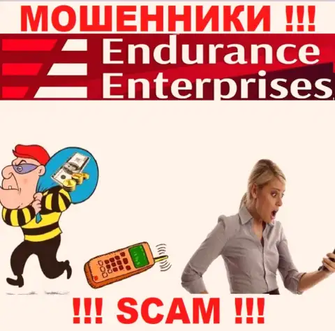 Не ведитесь на предложения Endurance Enterprises, не рискуйте своими денежными активами